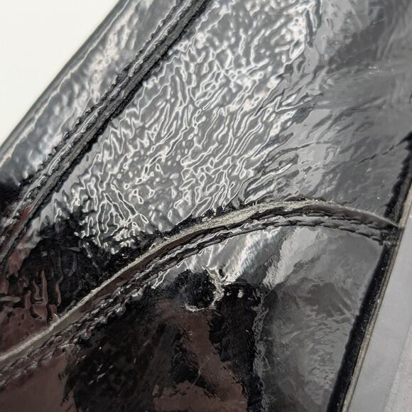 Munro Gryffin Bit Loafer Shoes Moc Toe Women's Leather Black Size US11M EU41.5 - Picture 11 of 15